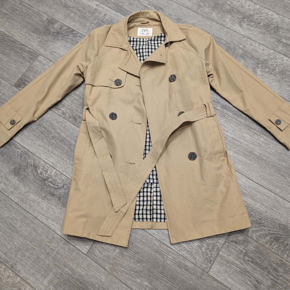 Girls Zara Trench Coat - Picture 2 of 7